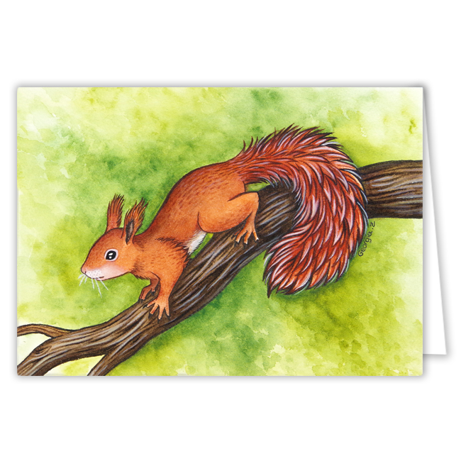 Carte “L’écureuil”